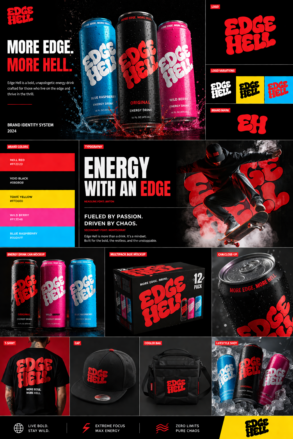 Edge Hell — brand identity system